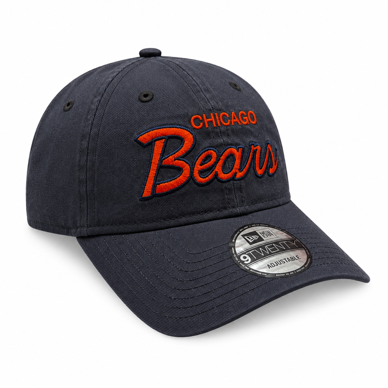 Chicago Bears New Era Deep Navy Griswold 9TWENTY Adjustable Hat