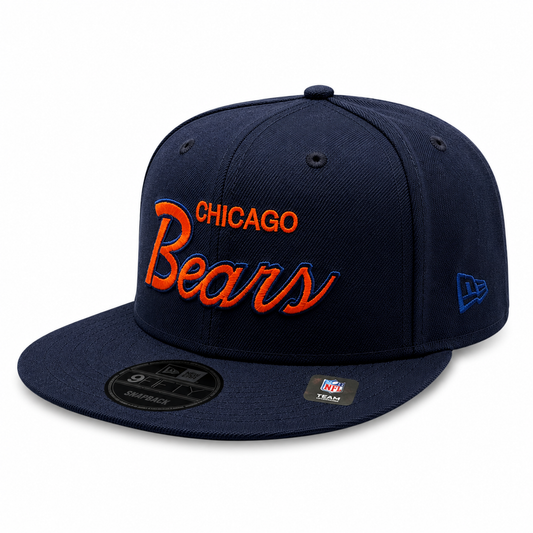 Chicago Bears New Era Griswold Deep Navy 9FIFTY Snapback Hat