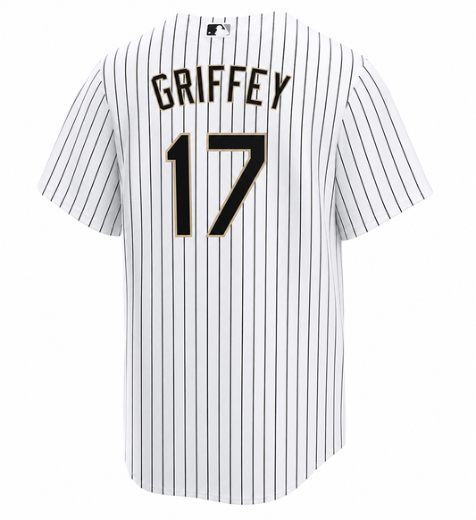 NIKE Men's Ken Griffey Jr. Chicago White Sox Home Premium Twill Replica Jersey
