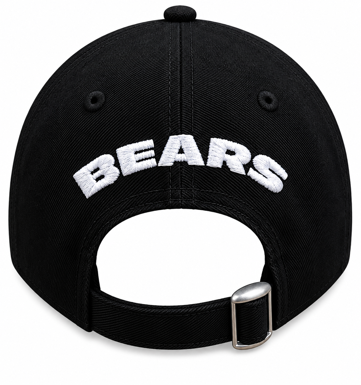 Chicago Bears New Era Primary Black/Whte 9TWENTY Adjustable Hat