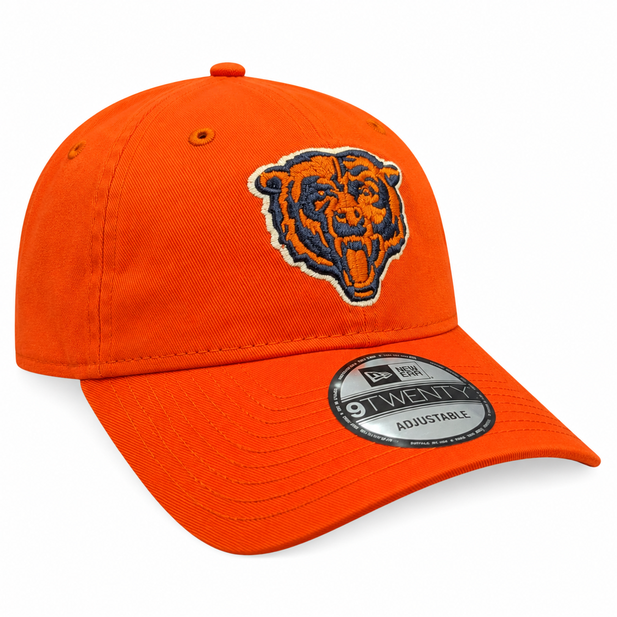 Chicago Bears New Era Primary Orange 9TWENTY Adjustable Hat