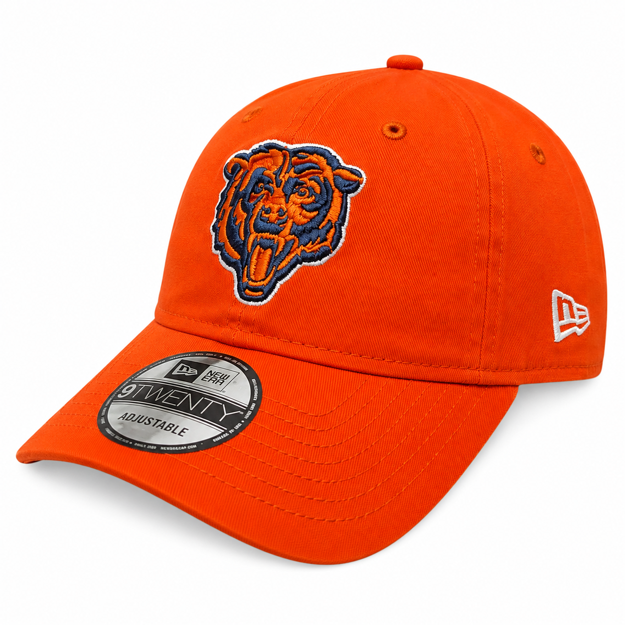Chicago Bears New Era Primary Orange 9TWENTY Adjustable Hat