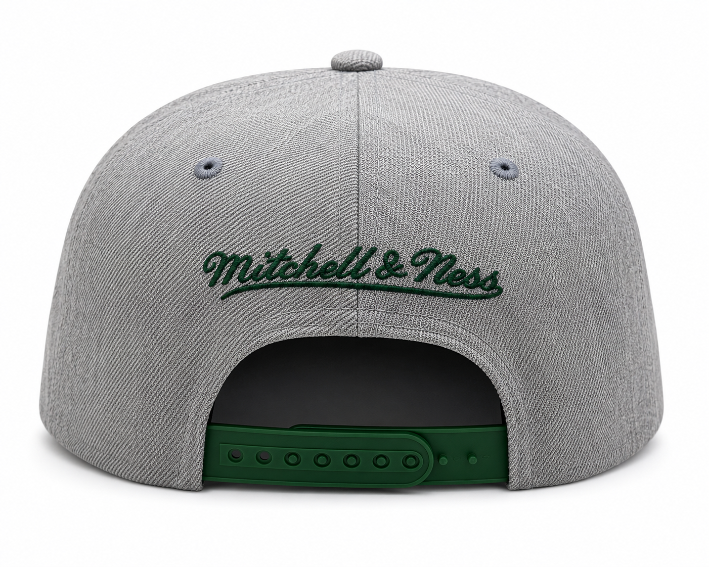 Boston Celtics Team Gray Heathered HWC 2.0 Mitchell & Ness Snapback Hat