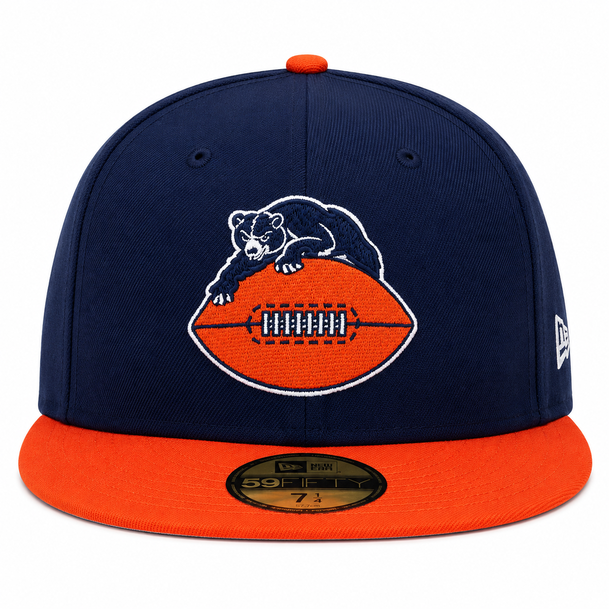 Chicago Bears Historic 2 Tone Navy/Orange New Era 59FIFTY Fitted Hat