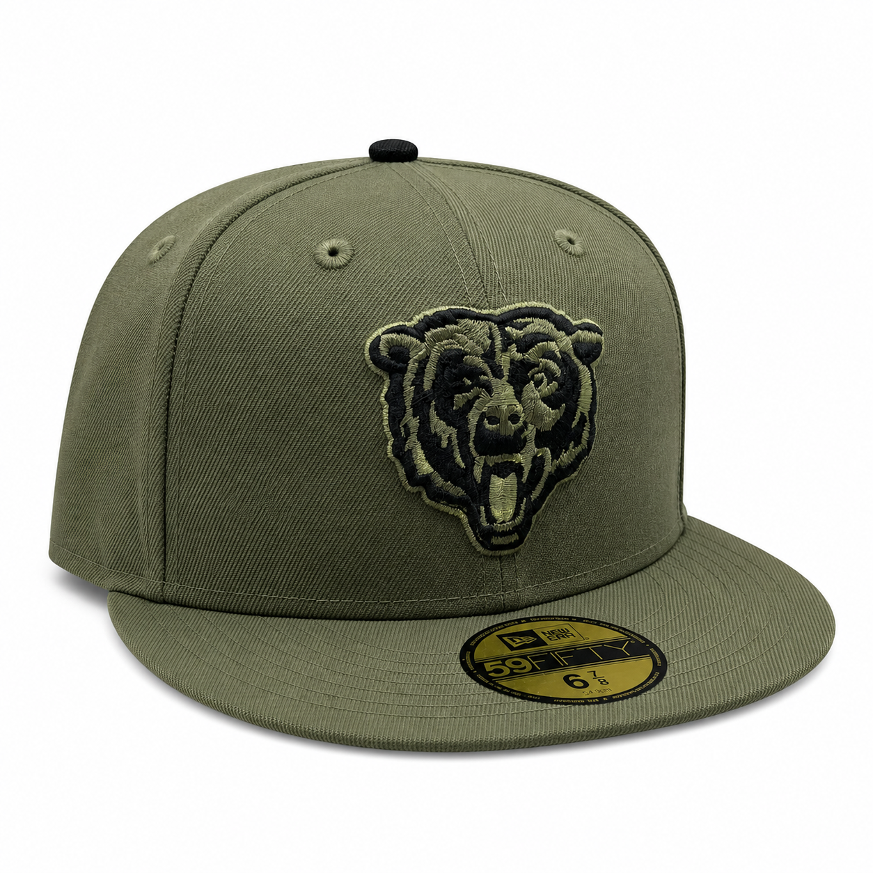Chicago Bears New Era Olive 59FIFTY Fitted Hat