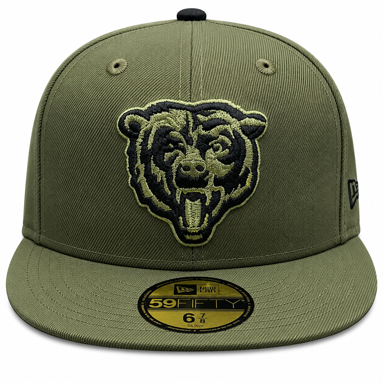 Chicago Bears New Era Olive 59FIFTY Fitted Hat
