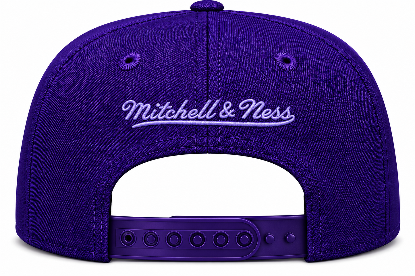 Los Angeles Lakers Mitchell & Ness Tonal Eclipse Snapback Hat- Purple