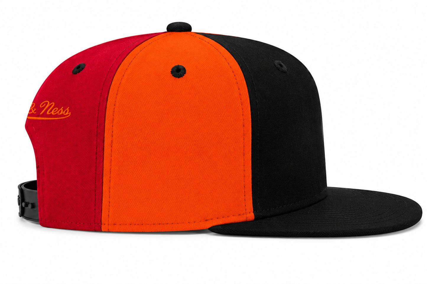 Men's Miami Heat Mitchell & Ness NBA Pinwheel Snapback Hat