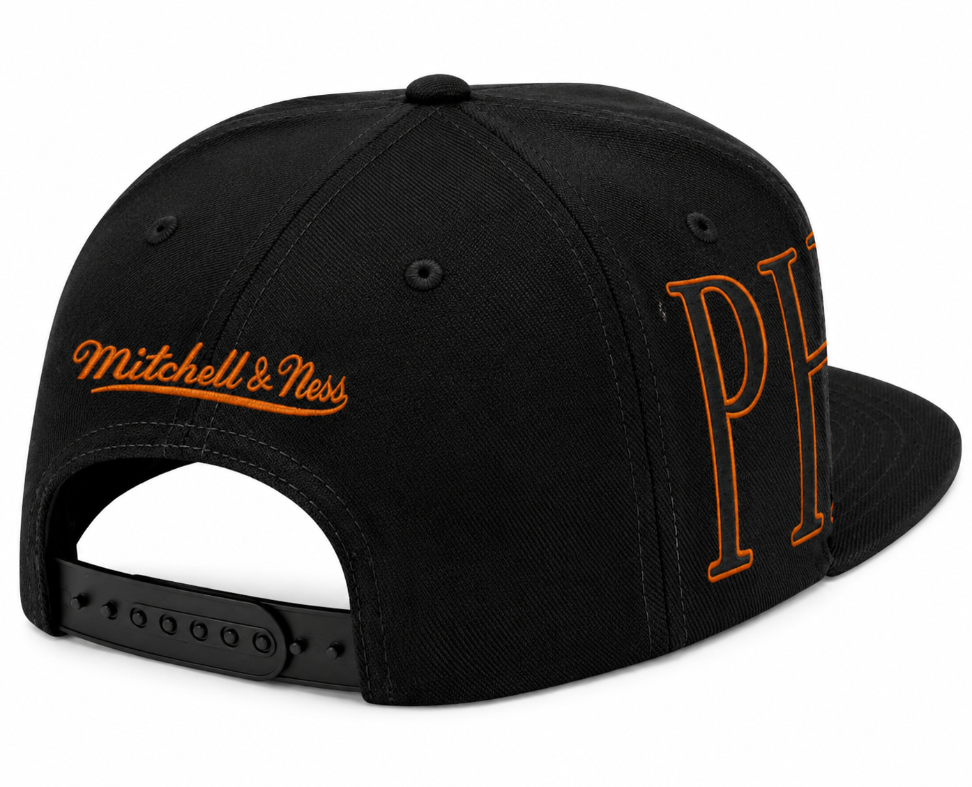 Men's Mitchell & Ness Black Phoenix Suns Winner Circle Snapback Hat