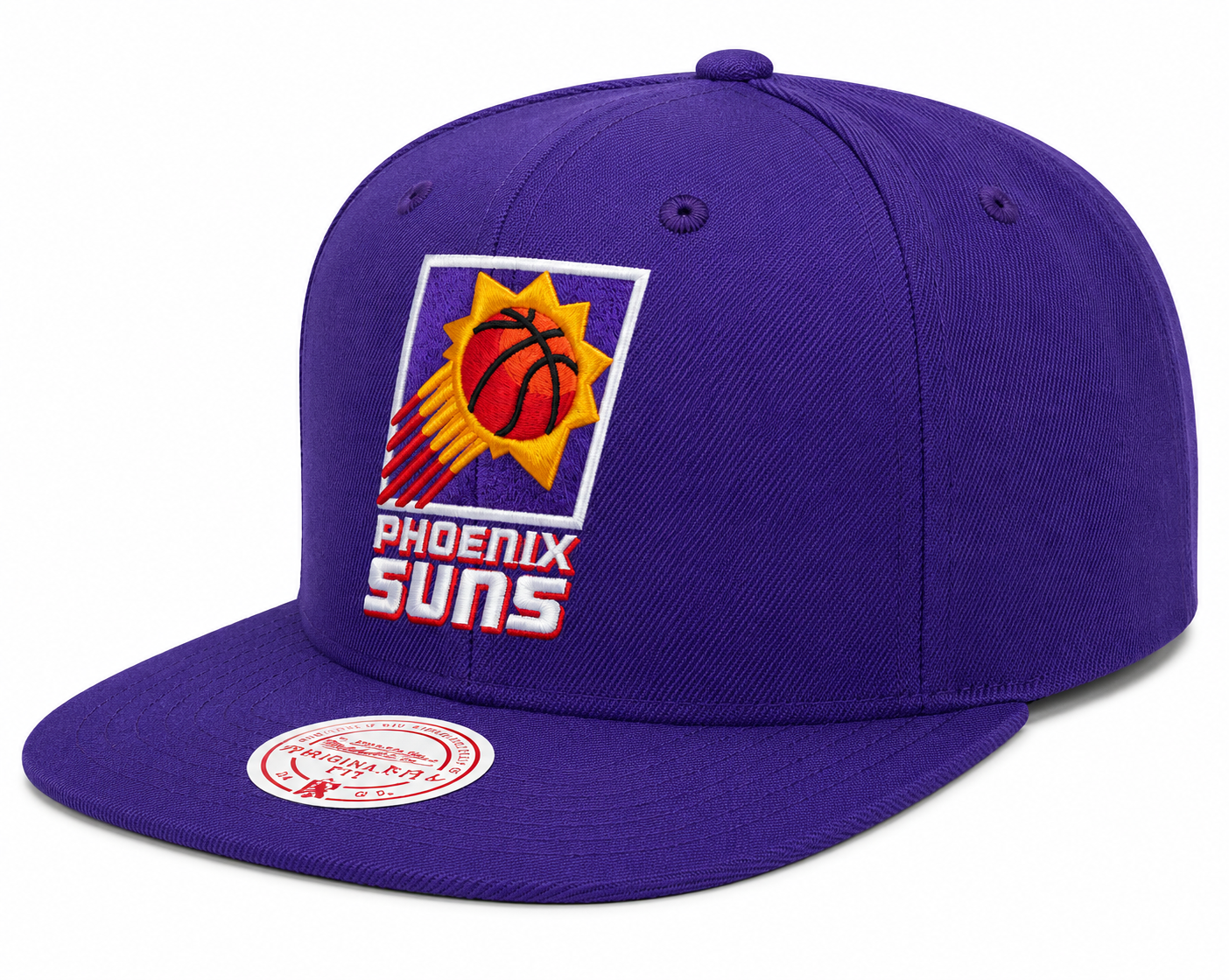 Men's Phoenix Suns Mitchell & Ness Ground 2.0 Purple Snapback Adjustable Hat