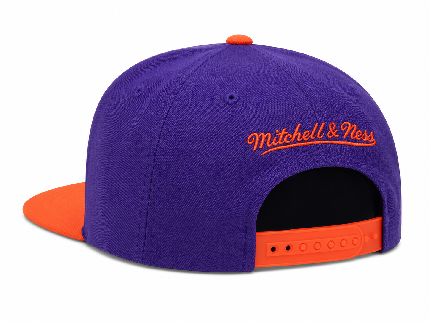 Men's Mitchell & Ness Phoenix Suns Basic Core Purple/Orange Adjustable Snapback Hat