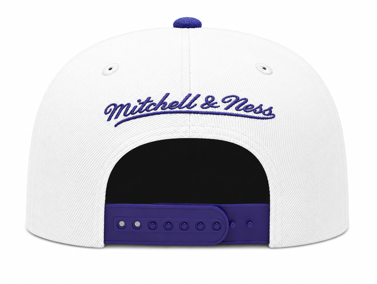 Phoenix Suns Mitchell & Ness Natural 2 Tone Snapback Hat- Cream/Purple