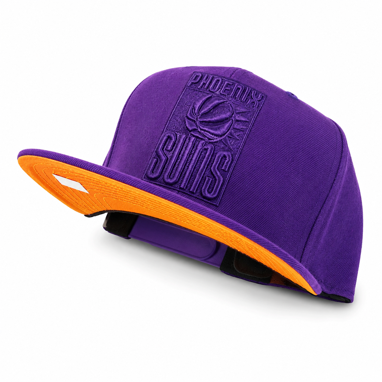 Phoenix Suns Mitchell & Ness Tonal Eclipse Snapback Hat- Purple