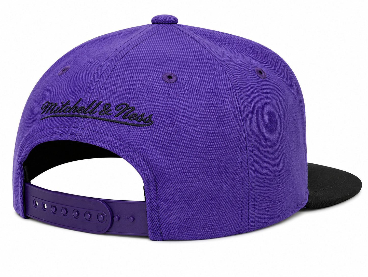 Men's Mitchell & Ness Sacramento Kings 2-Tone 2.0 Purple/Black Snapback Hat