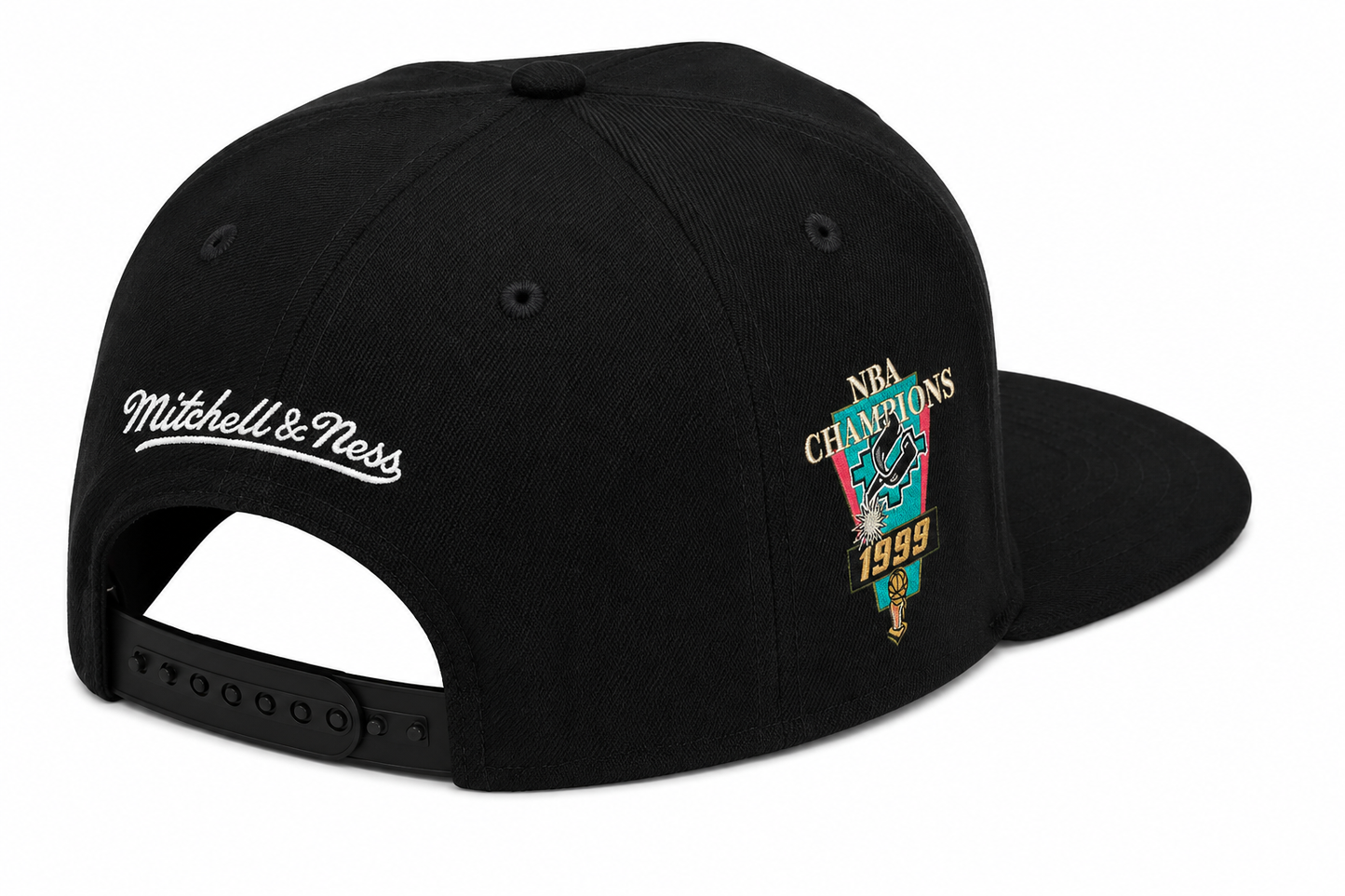 Men's San Antonio Spurs Mitchell & Ness Champ Year Trophy Snapback Hat