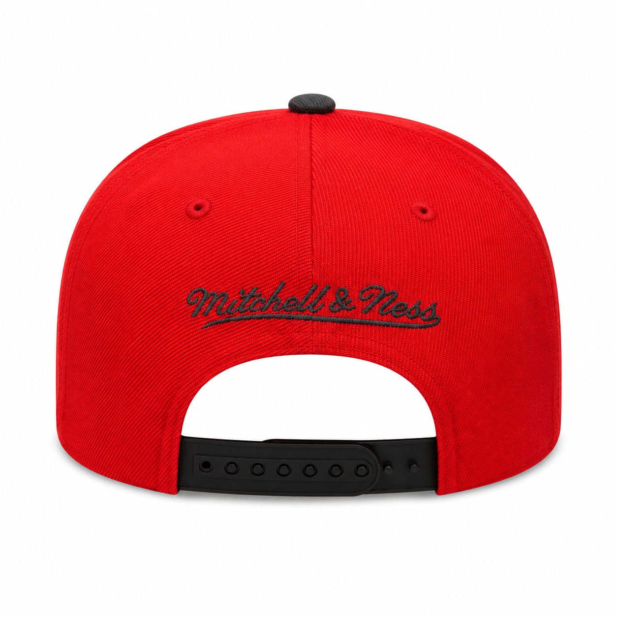 Men's Toronto Raptors & Ness Red/Black Hardwood Classics Reload 2.0 Snapback Adjustable Hat