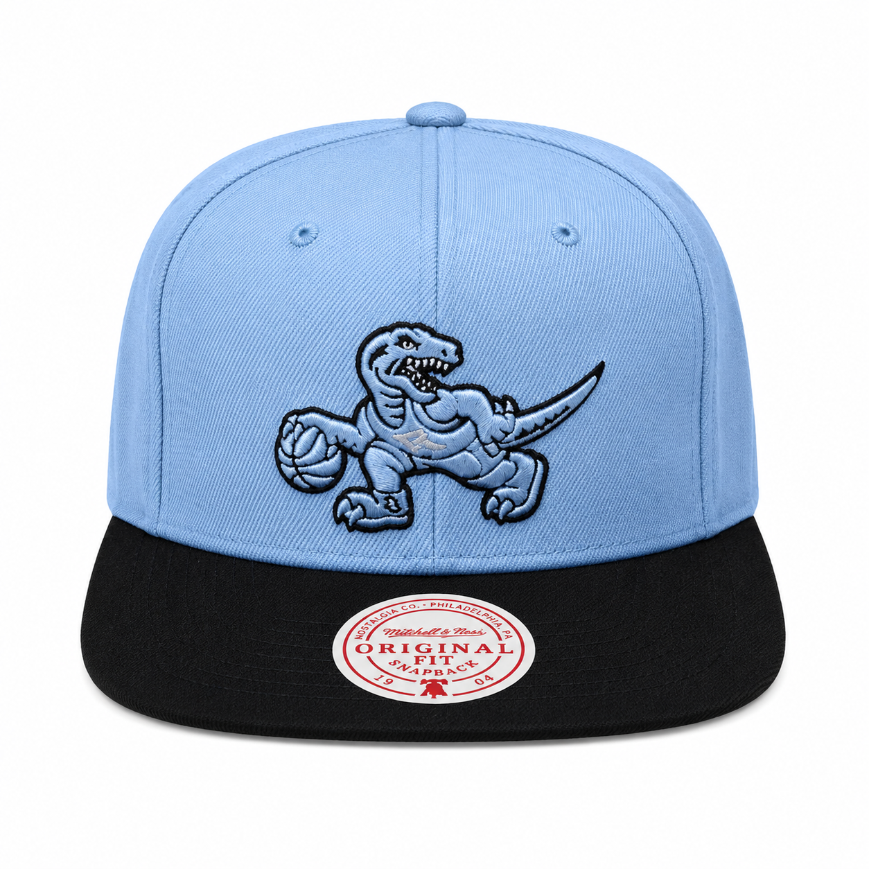 Men's Toronto Raptors NBA University Away 2 Tone Mitchell & Ness Snapback Hat