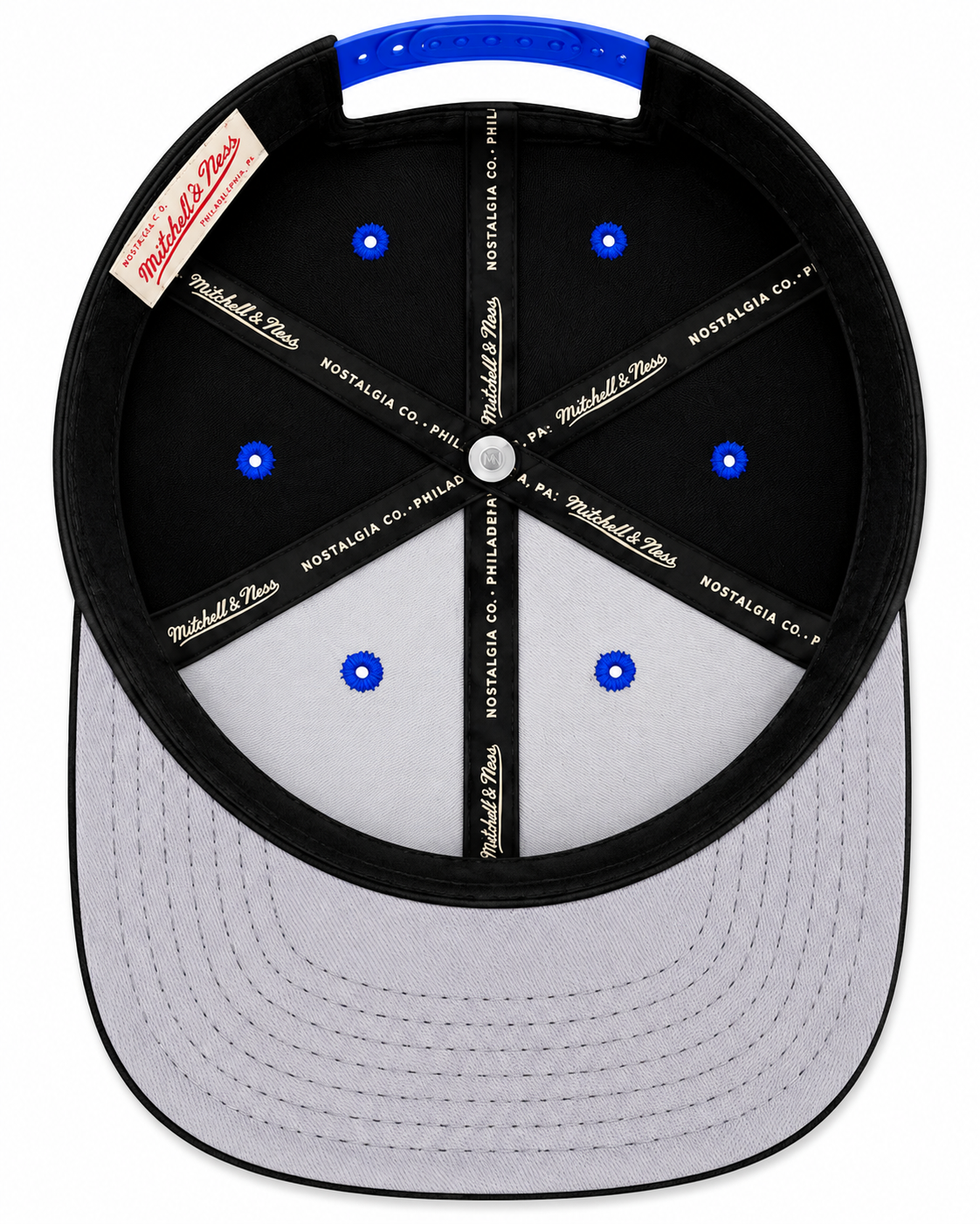 Men's Toronto Raptors Royalty Michell & Ness Snapback Hat