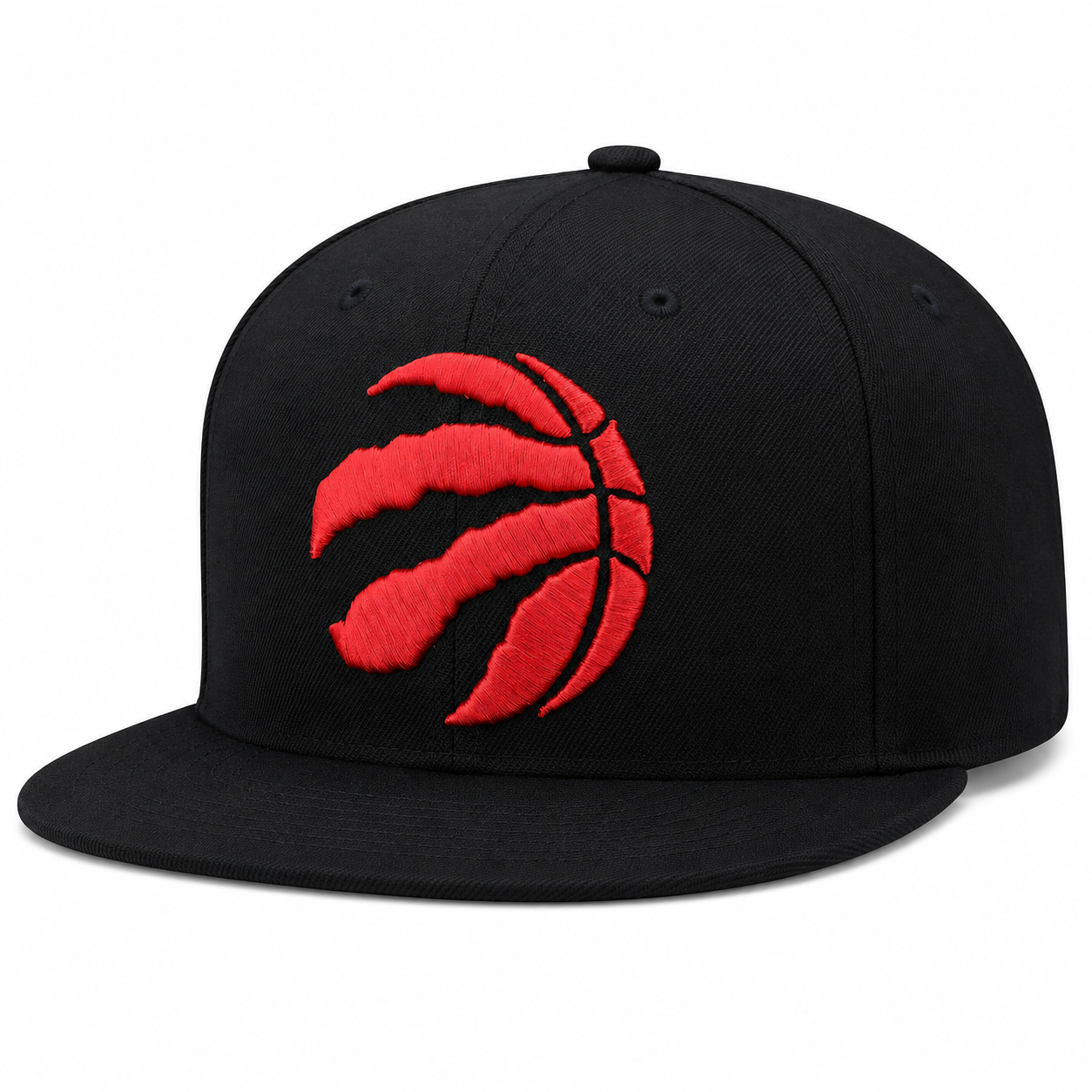 Men's Toronto Raptors NBA Core Basic Black Mitchell & Ness Snapback Hat