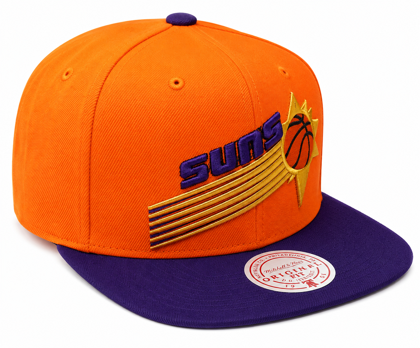 Men's Mitchell & Ness Phoenix Suns NBA 1995 All Star Orange HWC Snapback Hat