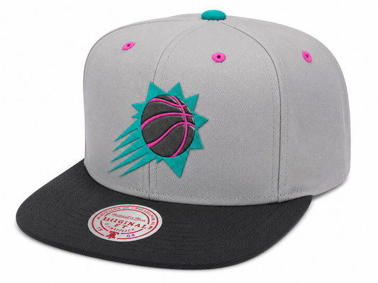 Men's Phoenix Suns Mitchell & Ness Gray Wolf Mags Snapback Hat