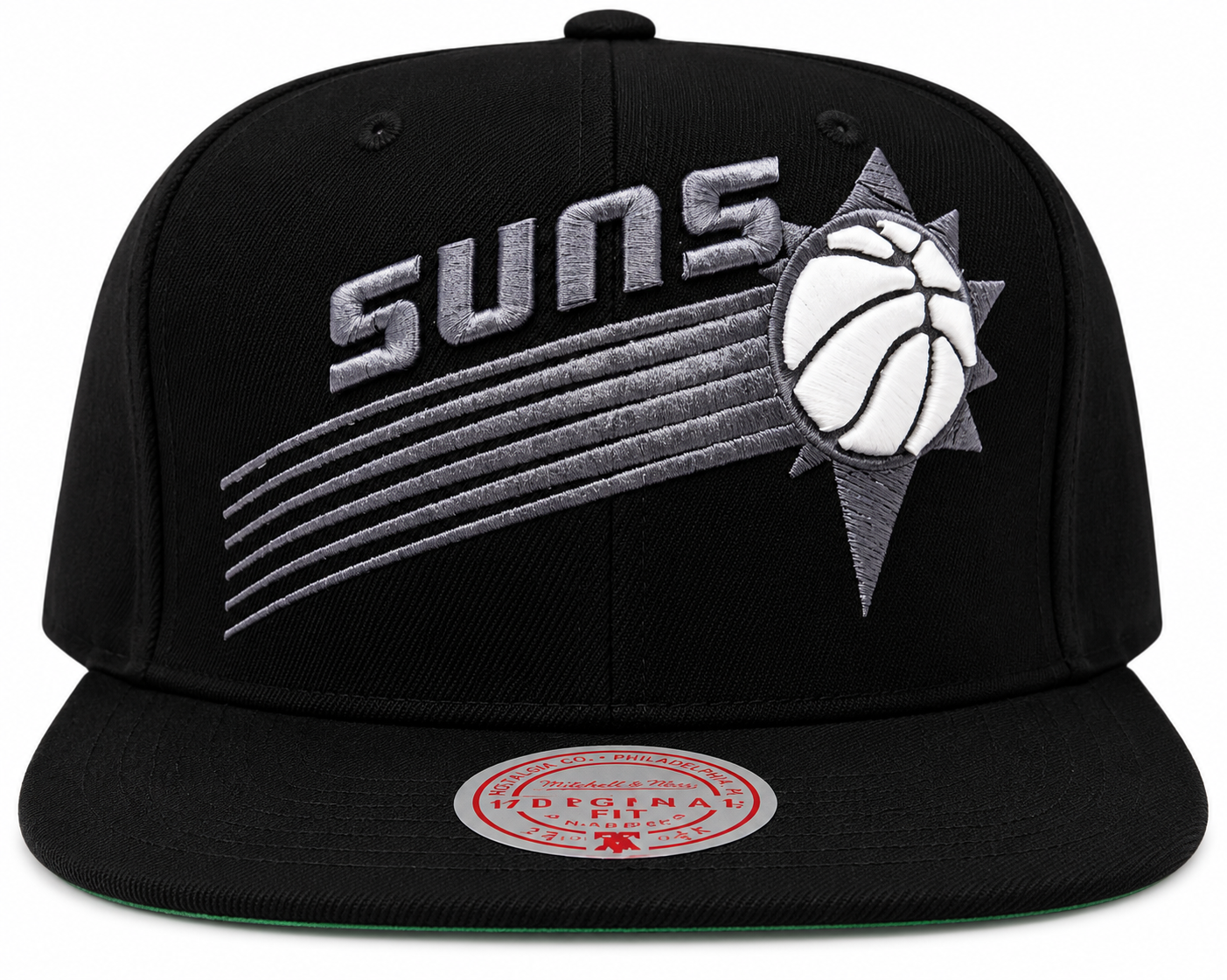 Men's Phoenix Suns NBA XL BWG Black HWC Mitchell & Ness Snapback Hat