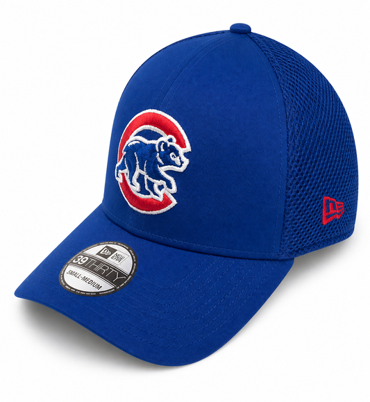 Chicago Cubs Mega Team Neo 39THIRTY Flex Fit Cap By New Era