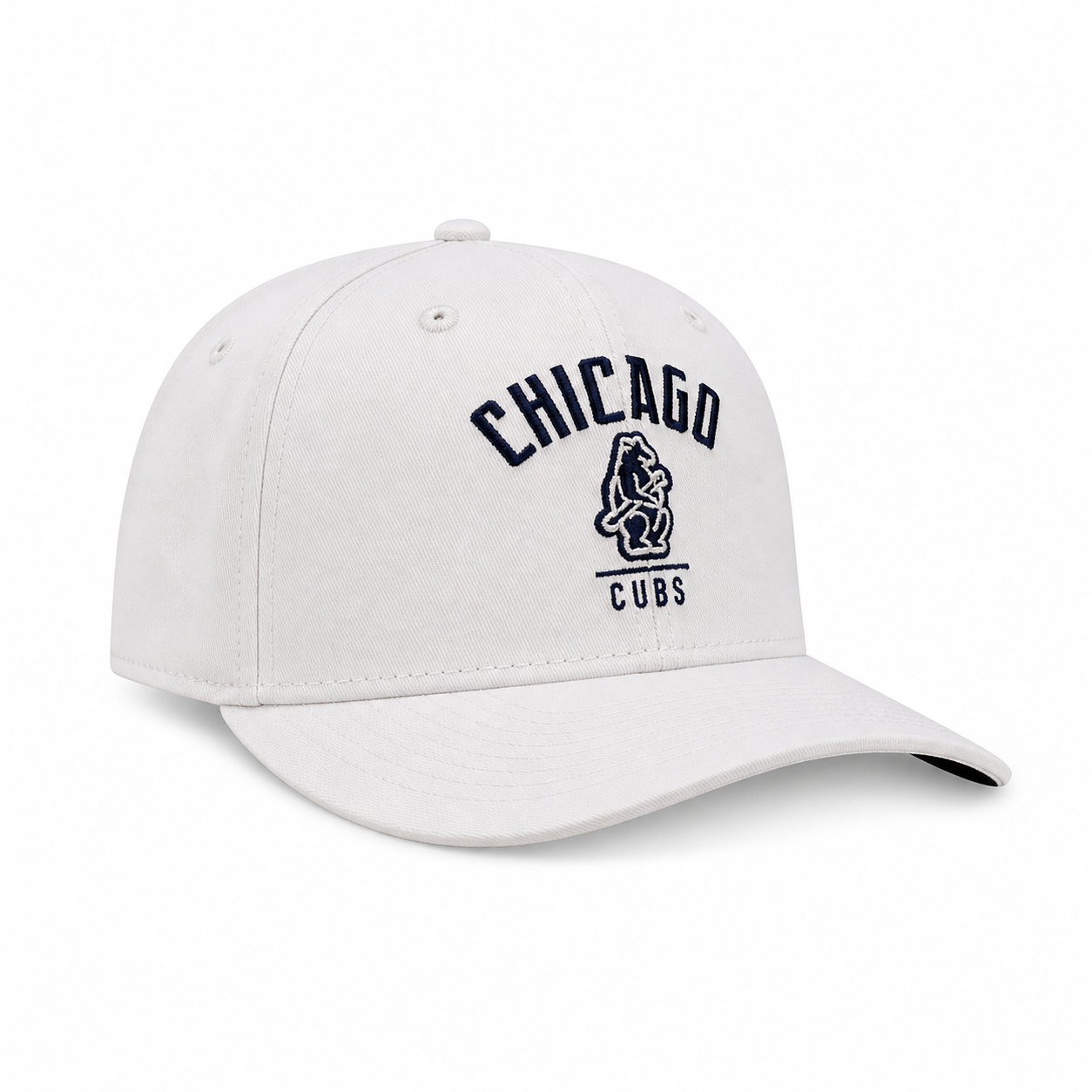 Chicago Cubs Cooperstown 1914 New Era White 9SEVENTY Adjustable Hat