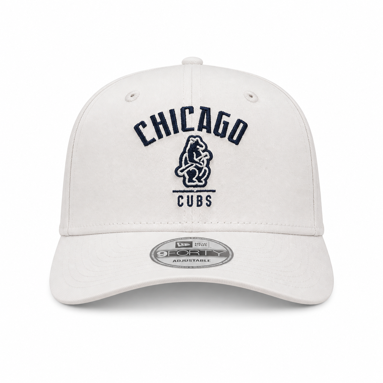 Chicago Cubs Cooperstown 1914 New Era White 9SEVENTY Adjustable Hat