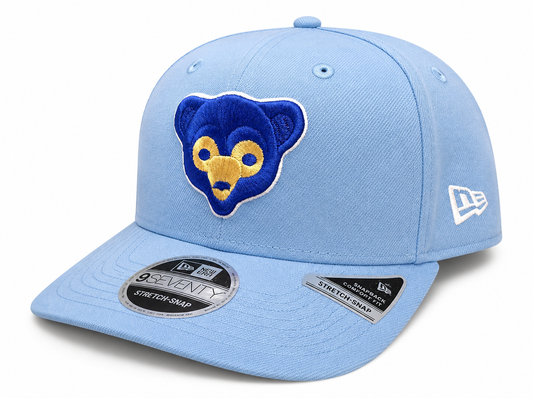 Chicago CubsCooperstown 69 New Era Sky Blue 9SEVENTY Adjustable Hat