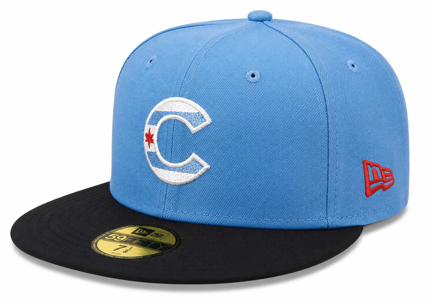 Chicago Cubs New Era Blue/Black Clobberin' Time 59FIFTY Fitted Hat