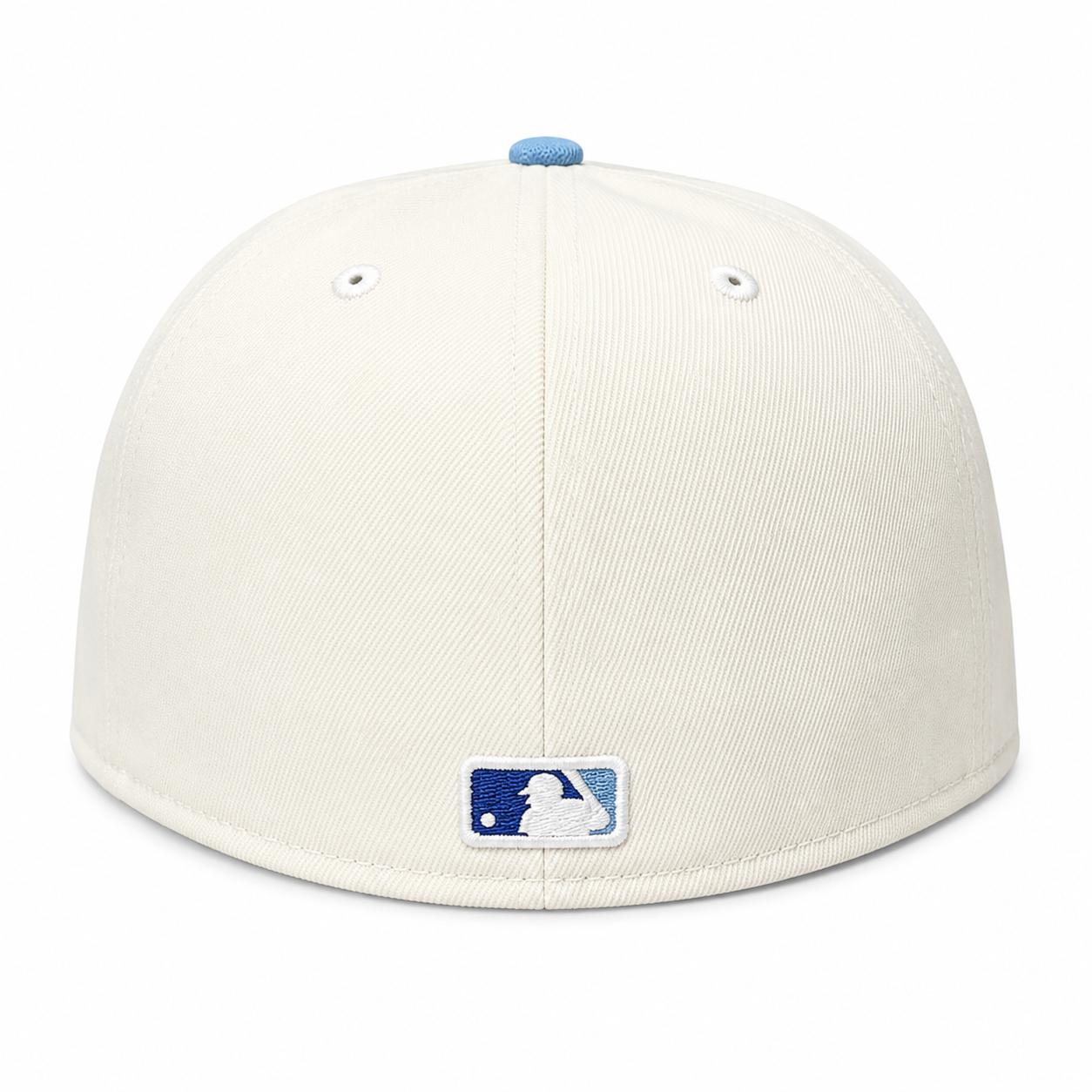 Chicago Cubs Chrome/Sky Blue Spring Training Bear New Era 59FIFTY Fitted Hat