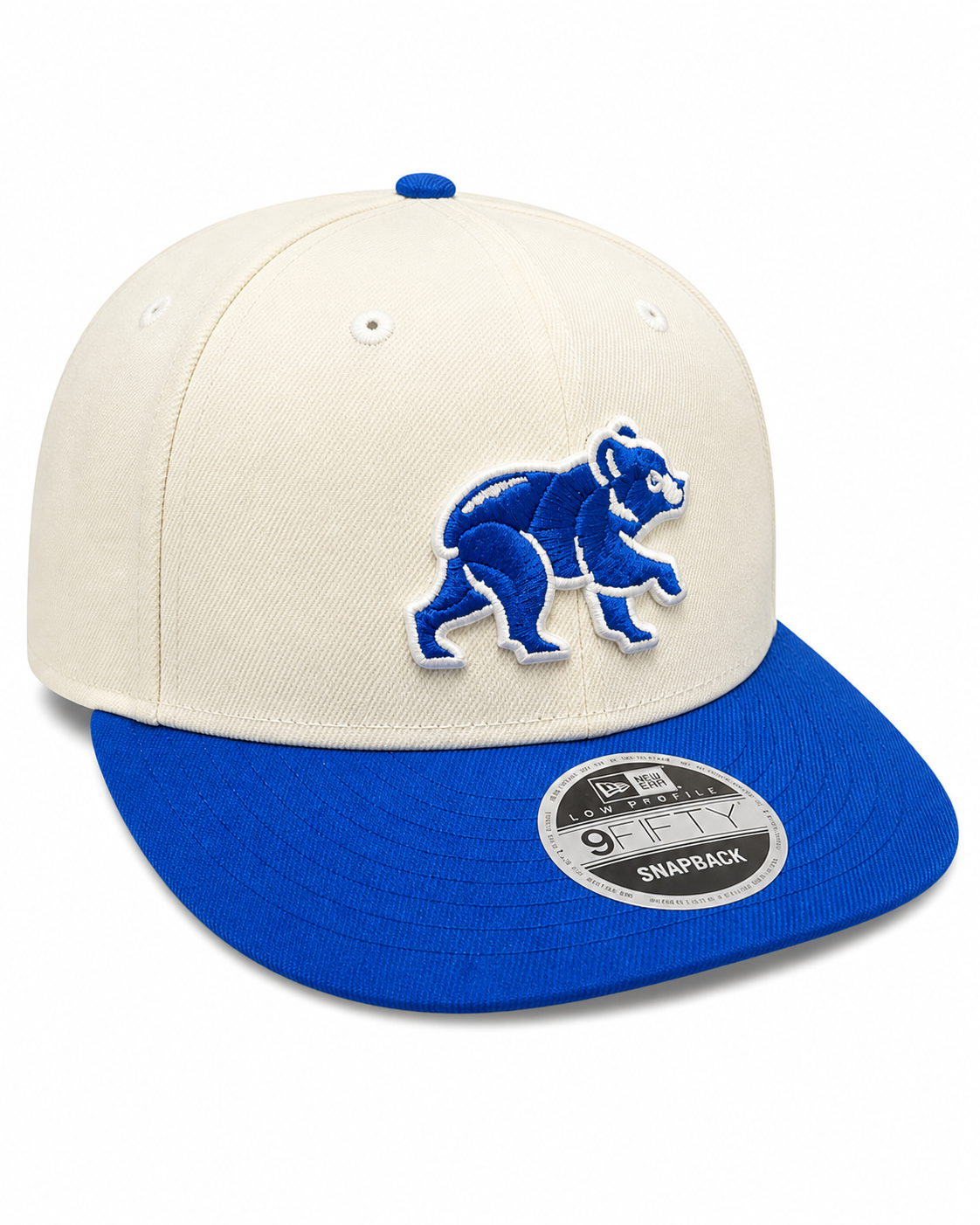 Chicago Cubs New Era Chrome/Royal Spring Training Bear Low Profile 9FIFTY Snapback Adjustable Hat