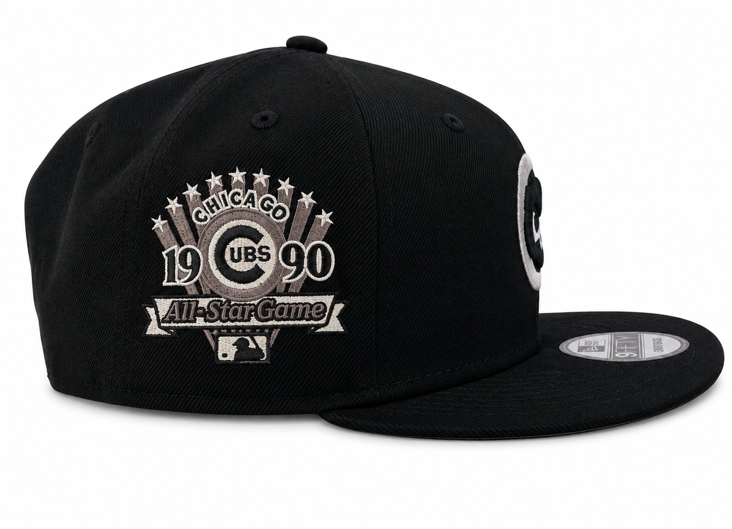 Chicago Cubs 1990 All-Star Game Black/Graphite New Era 9FIFTY Snapback Hat