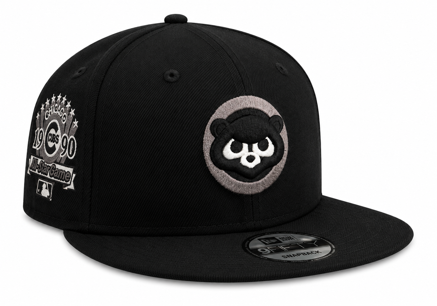 Chicago Cubs 1990 All-Star Game Black/Graphite New Era 9FIFTY Snapback Hat