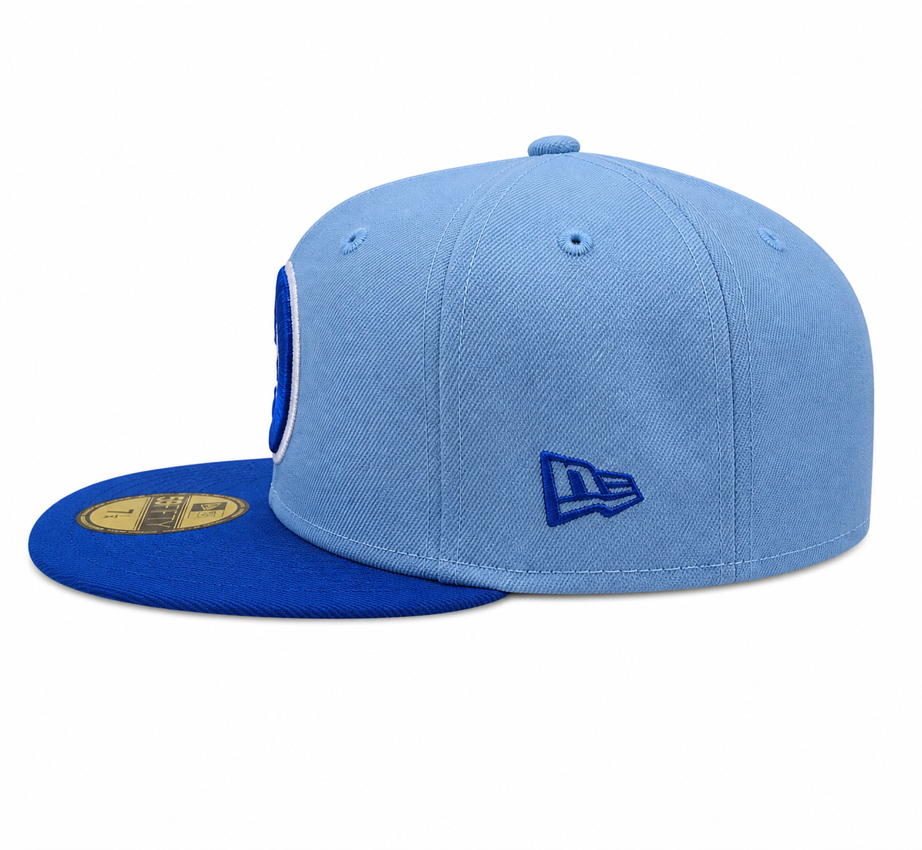 Chicago Cubs New Era 2 Tone Sky Blue/ Royal 1990 All Star Game 59FIFTY Fitted Hat