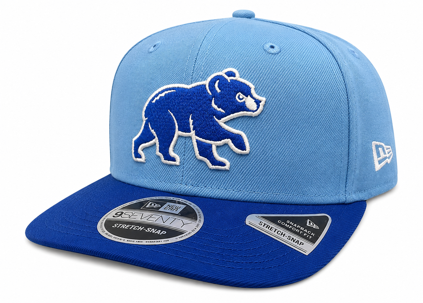 Chicago Cubs New Era 2 Tone Sky Blue/Royal Blue 9SEVENTY Adjustable Hat