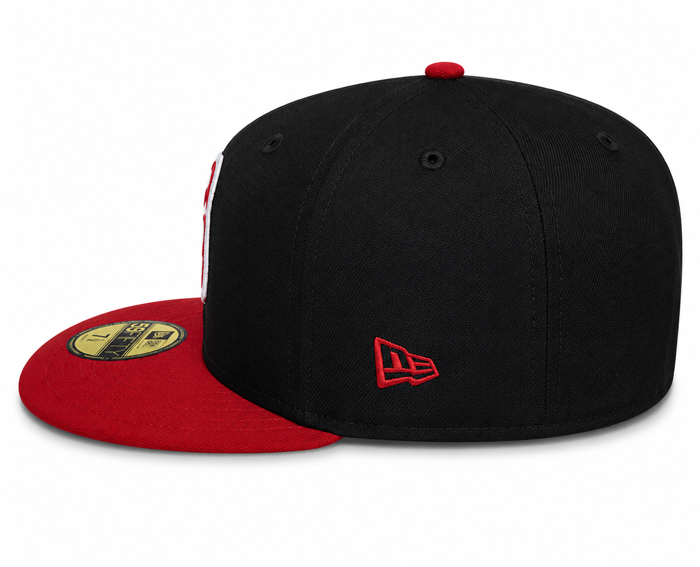 Iowa Cubs New Era MILB 2 Tone Black/Red 59FIFTY Fitted Hat