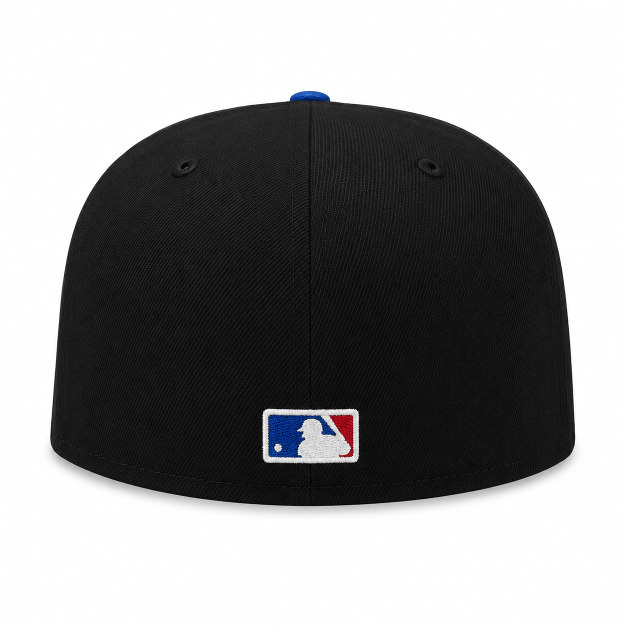 Chicago Cubs New Era Black/Royal Script 59FIFTY Fitted Hat