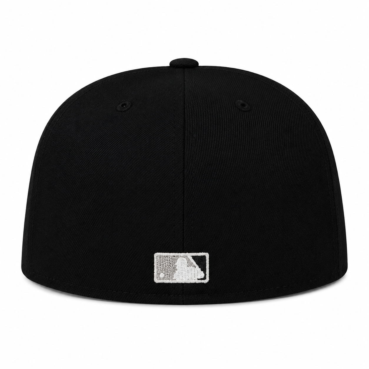 Chicago Cubs Black/Platinum New Era 59FIFTY Fitted Hat