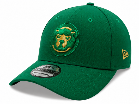Chicago Cubs Halfway To St. Patrick's Day Kelly Green 39THIRTY Flex Fit New Era Hat