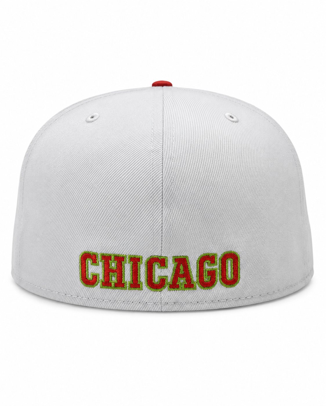 Chicago Cubs New Era 1990 All Star Game Pizza Pack White/Scarlet/Lime 59FIFTY Fitted Hat