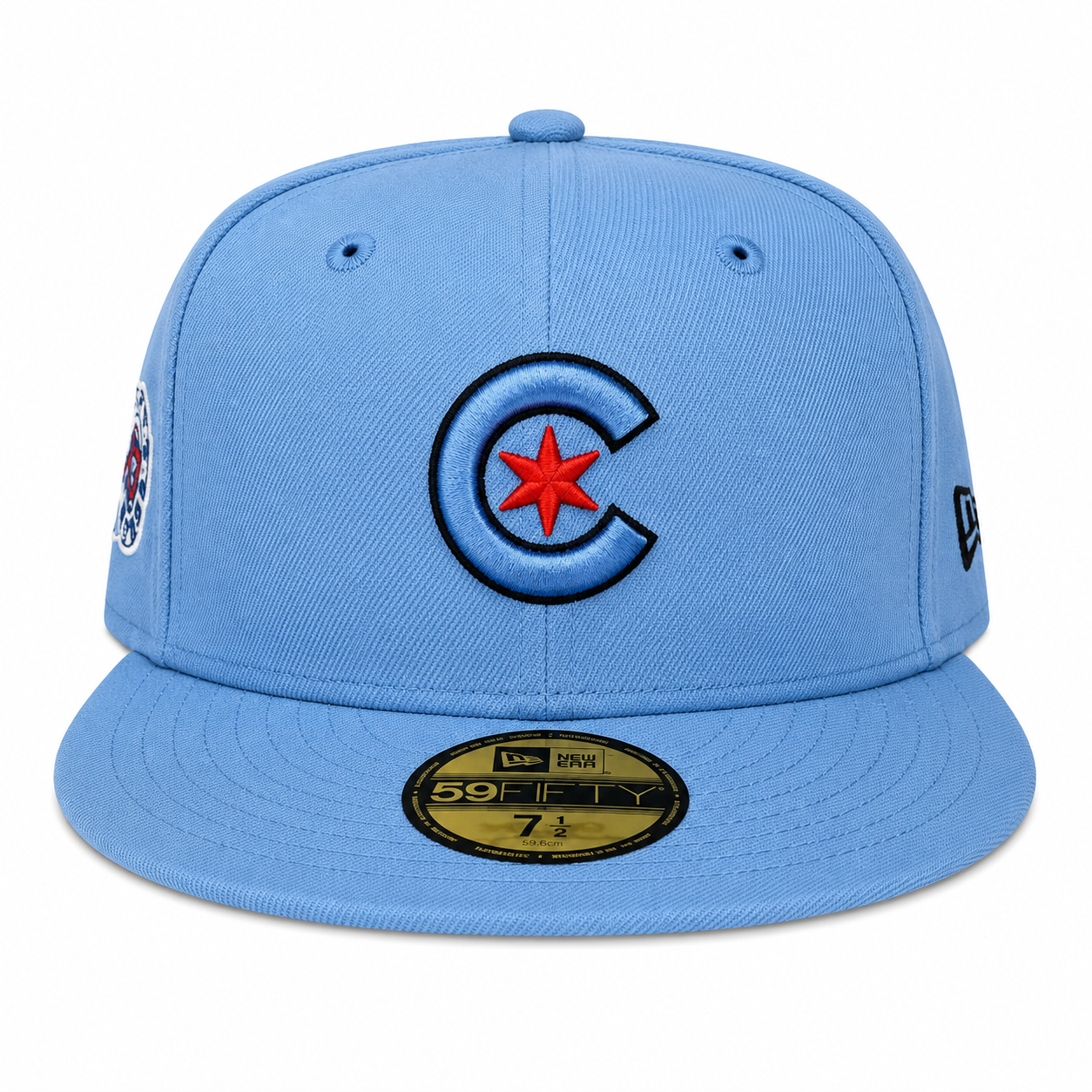 Chicago Cubs New Era Sky Blue City Connect Tonal 59FIFTY Fitted Hat