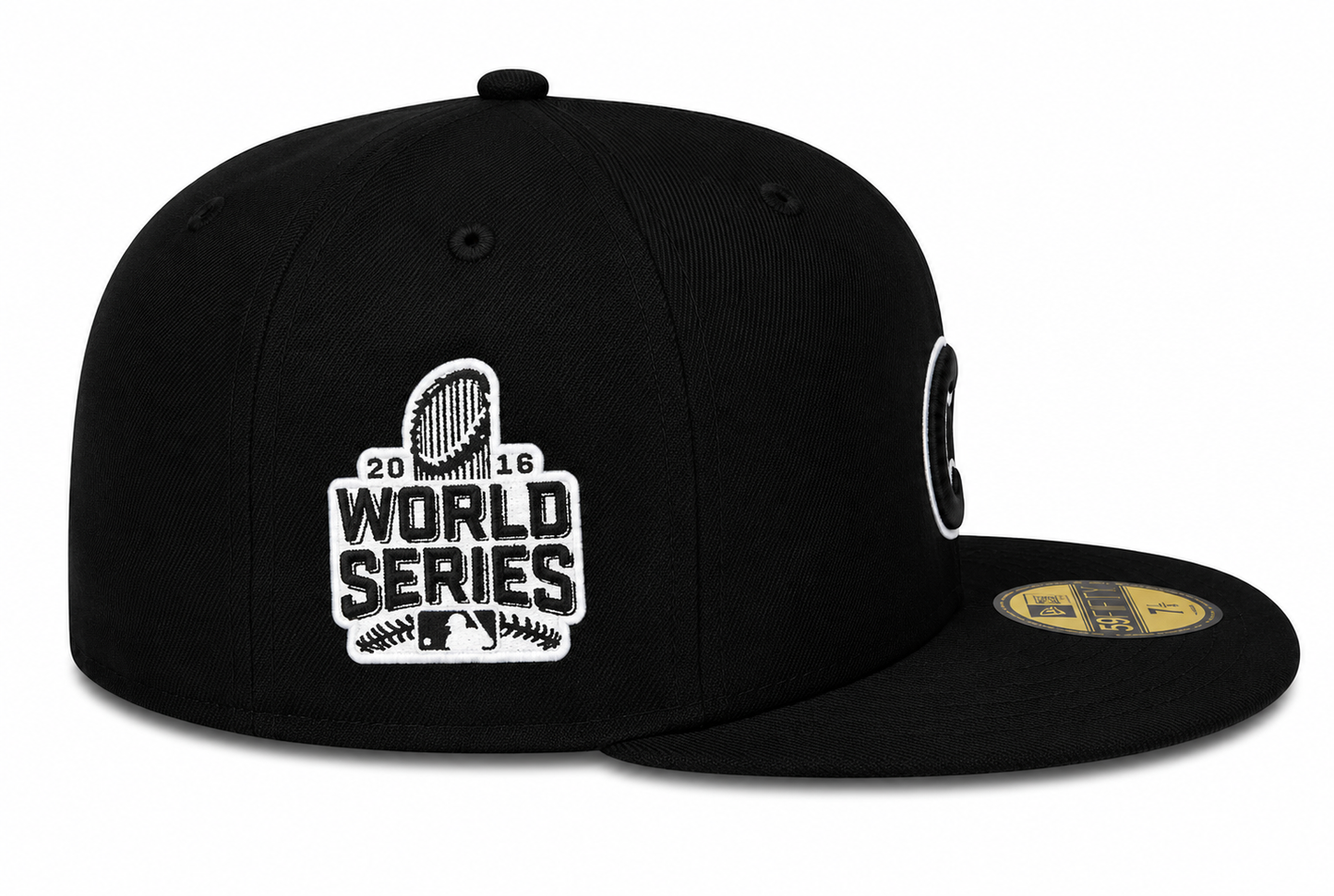 Men's Chicago Cubs New Era 2016 World Series Black 59FIFTY Fitted Hat