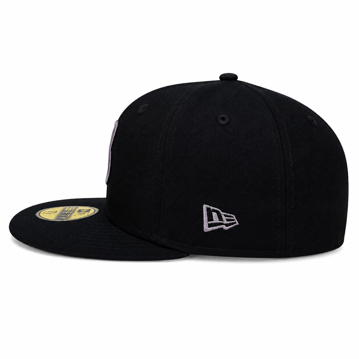 Chicago Bears "B" Logo Black/Graphite 1985 Super Bowl Champions Side Patch New Era 59FIFTY Fitted Hat