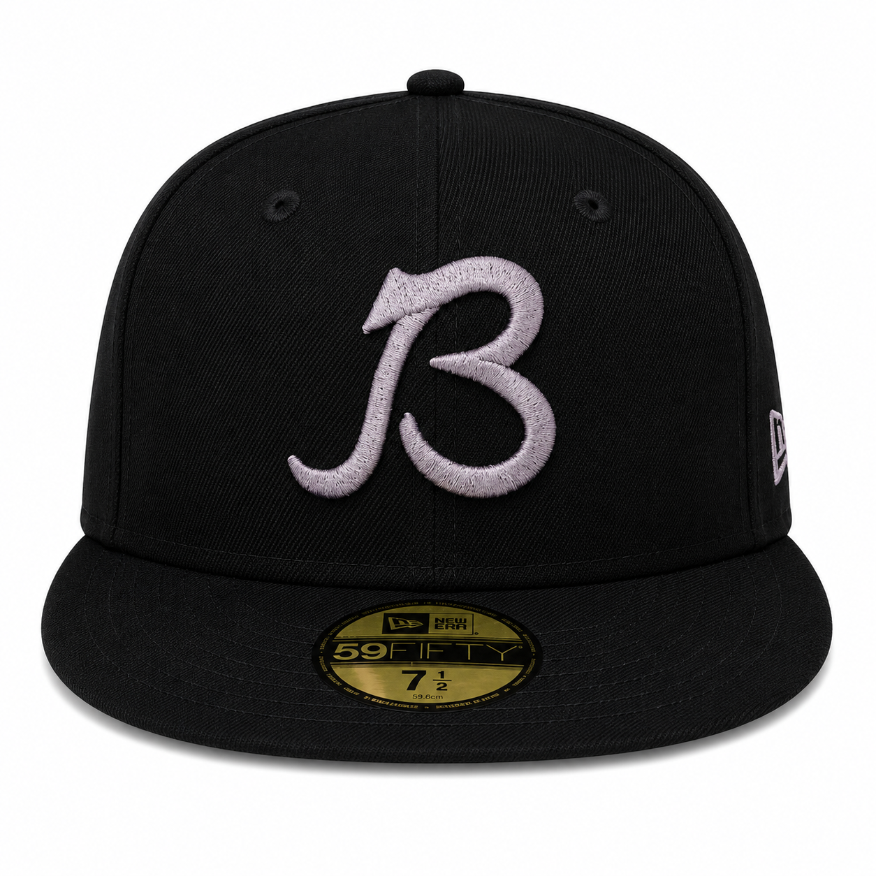 Chicago Bears "B" Logo Black/Graphite 1985 Super Bowl Champions Side Patch New Era 59FIFTY Fitted Hat