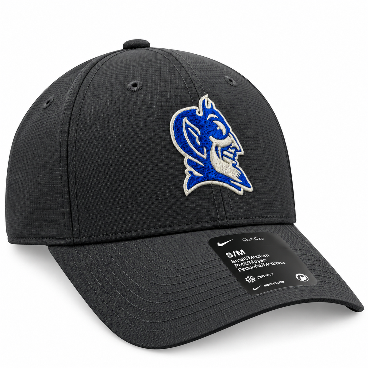Duke Blue Devils Nike Anthracite Dri-Fit Club Hat