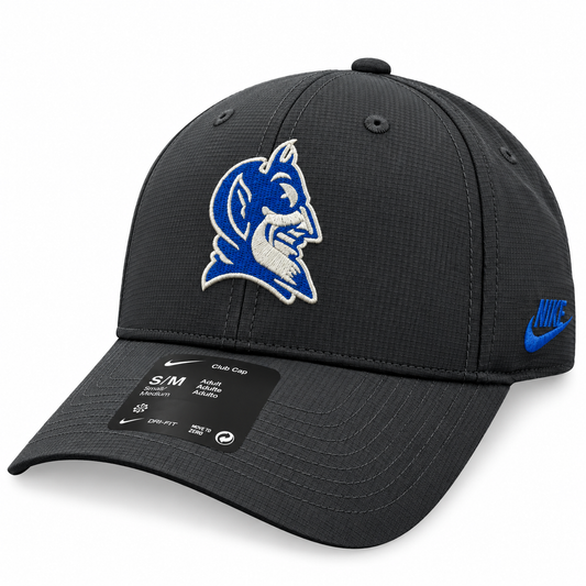 Duke Blue Devils Nike Anthracite Dri-Fit Club Hat