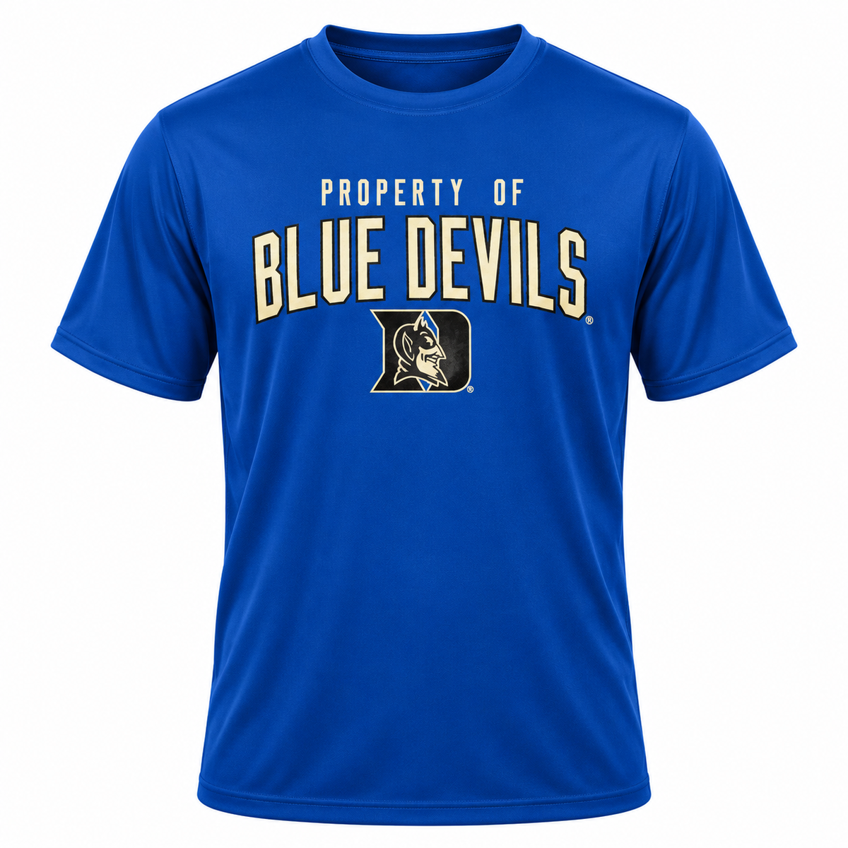 Youth Duke Blue Devils Royal Blue Heisman Collection Property Of Tee