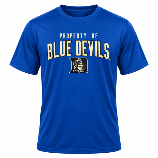 Youth Duke Blue Devils Royal Blue Heisman Collection Property Of Tee